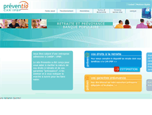 Tablet Screenshot of bp-preventio.org